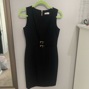 Black Calvin Klein Pencil Dress